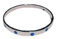 Blue Resin Spots Bangle (code: FBA/R/2-blu)