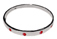 Red Resin Spots Bangle (code: FBA/R/2-rd)